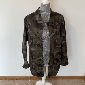 Express Camouflage Print Jacket